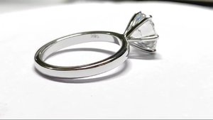 Nouvelle Arrivée 2026 Bague en Or 18K 3,750 Grammes avec Diamant de Laboratoire 2,00 Carats E-VVS2 Taille Ronde Bijoux Mariage Fiançailles - Product Image 5