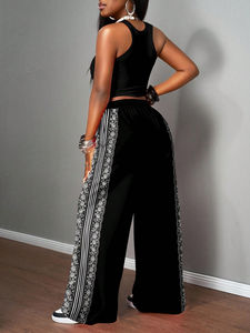 Conjunto Deportivo Casual de Verano para Mujer, Lavado Ácido, Manga Larga, Transpirable, Ligero, Alta Calidad, 100% Poliéster, Nueva Llegada - Product Image 5