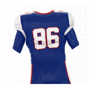 Uniformes de football américain grande taille, respirants, en twill de polyester, couleur personnalisée, qualité supérieure, vêtements de football pour jeunes et adultes - Product Image 4