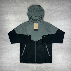 เสื้อแจ็คเก็ตกันลมน้ำหนักเบาแฟชั่นใหม่สำหรับผู้ชาย พร้อมซิป ลายเรียบ สำหรับฤดูใบไม้ร่วง - Product Image 6