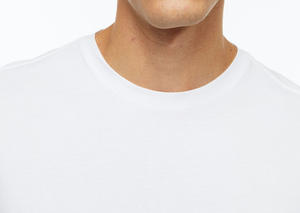 T-shirt homme coupe ample 350 GSM 100 % coton, couleur unie, épaules tombantes, imprimé personnalisé, tendance et de qualité supérieure - Product Image 3