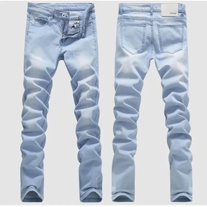 Pantalon décontracté pour homme, coupe droite, taille mi-haute, motif à carreaux, extensible, en coton et élasthanne de haute qualité, respirant et écologique - Product Image 2