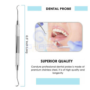 Equipo Profesional de Limpieza y Relleno Dental, Instrumentos Quirúrgicos Dentales de Acero Inoxidable, Scalers - Product Image 2