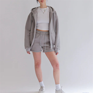 Men Polyester Nylon Windbreaker Short Set Zipper Jackets and Shorts Unique Style Two Piece Set OEM <b>Wind</b> <b>Breaker</b> Sets For Men - Product Image 2