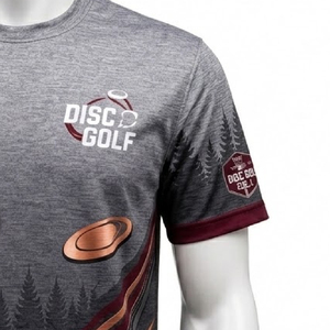Camisetas de Disc Golf OEM ODM, Diseño Personalizado, Alta Calidad, Precio de Fábrica, Transpirables, de Secado Rápido, Ligeras, Ropa Deportiva - Product Image 5