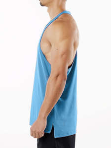 Camiseta Deportiva Personalizada de Secado Rápido para Maratón, Camiseta Deportiva Transpirable de Malla sin Costuras para Gimnasio, Chaleco para Hombre - Product Image 3