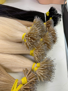 Extensions de cheveux naturels lisses de haute qualité, cheveux vierges vietnamiens # PLA # Marron 50cm 60cm 70cm - Product Image 3