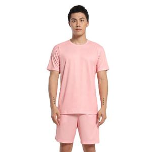 Chándal corto informal de verano para hombre, camiseta de manga corta personalizada, pantalones cortos, conjunto de Fitness de dos piezas, gran oferta - Product Image 1
