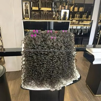 Perruque Remy 100% Cheveux Humains Vierges Indiens, Alignement des Cuticules, Double Trame Faite à la Machine, Lisse Soyeux, Ondulations Naturelles, Extensions de Cheveux de Haute Qualité