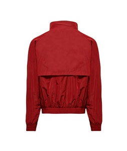 Chaqueta cortavientos de nailon 100% al por mayor, chaqueta Anorak ligera de nailon de talla grande con cremallera transpirable para mujer - Product Image 2
