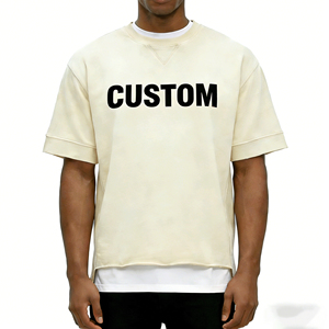 Camiseta Extra Grande para Hombre, 180GSM, 100% Algodón, con Bajo sin Rematar, Impresión Personalizada - Product Image 1