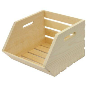 Premium Acacia Wood <b>Pantry</b> Organizer Set Eco-Friendly Open Front Storage Basket For Potato Onion And Vegetable <b>Kitchen</b> - Product Image 2