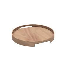 Plateau rond en bois naturel, plateau de service rustique artisanal pour la cuisine, la table à manger, la table basse, le petit-déjeuner et la maison au quotidien - Product Image 6