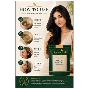 Polvo de Reetha de Alta Calidad, Polvo Puro, Ingrediente Natural para Productos para el Cuidado del Cabello y Suministro a Granel - Product Image 4