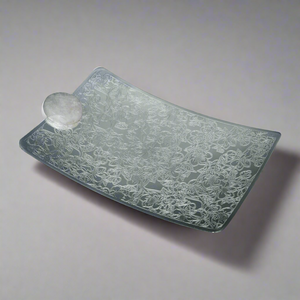 Plateau de service personnalisé en pierre de quartz rose naturel, poli, métallique, écologique, design élégant pour usage résidentiel, idéal pour offrir en cadeau - Product Image 3