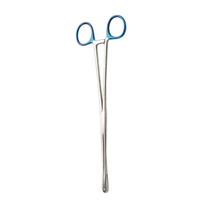 Ensemble d'instruments chirurgicaux en acier inoxydable de haute qualité, forceps à éponges Foerster, forceps à éponges ovales dentelés manuels - Product Image 2