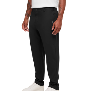 Pantalon de sport noir slim pour homme, style élite, extensible, pour entraînement et performance décontractée - Product Image 3