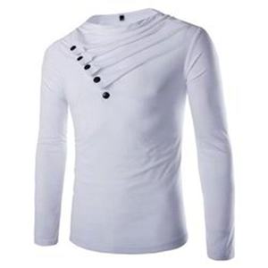 T-Shirt unisexe à manches longues, haut décontracté en coton, Raglan, chemises de Sport essentielles, haute qualité - Product Image 1