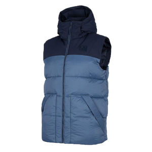 Chaleco acolchado de invierno sin mangas con capucha, 100% poliéster, cómodo, para hombre, con cierre de cremallera, venta al por mayor. - Product Image 3