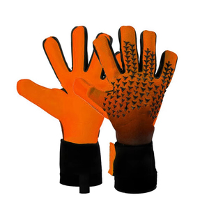 Gants de gardien de but de football/soccer professionnels pour l'extérieur, respirants, antidérapants, à doigts entiers, en latex de qualité supérieure, durables - Product Image 4