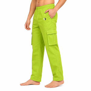 Pantalon cargo pour homme en tissu doux et respirant, avec poches de rangement pratiques, coupe décontractée et style moderne pour un confort quotidien. - Product Image 4