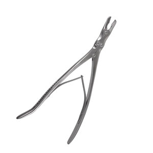 Rongeur à forceps en acier inoxydable droit 4 mm pour la mise en forme et l'élimination des os, instrument chirurgical vétérinaire orthopédique de précision - Product Image 2