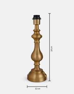 Luxury golden metal <b>table</b> <b>lamp</b> <b>base</b> oem odm low moq factory price wholesale bulk supply fast shipping no shade - Product Image 2