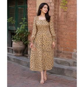 Vestido de Verano/Primavera, Estilo Europeo y Americano, Nuevo, para Mujer, Color Sólido, a la Moda, Dulce, Estilo Bohemio, para Vacaciones - Product Image 6