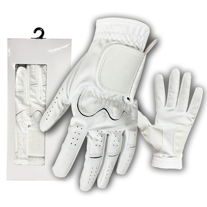 <b>Adjustable</b> <b>Strap</b> Golf Gloves Best Seller 100% Premium Soft Material Durable Sheepskin Latest Style Cabretta Leather Custom - Product Image 5