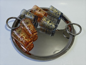 Juegos de té y café elegantes vasos de té marroquíes al por mayor - Product Image 3