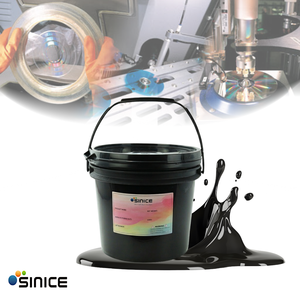 SINICE UV Screen <b>Ink</b> for plastic PP/PE/PVC/PET/ABS/ glass - Black ISO9001/REACH Certified - Product Image 1