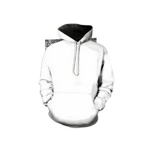 Sudadera con Capucha Personalizada Extra Grande con Estampado Digital 3D para Hombre, Sudadera de Poliéster con Cualquier Diseño que Desee, para Uso Diario - Product Image 4