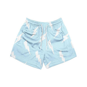 Pantalones Cortos de Baño para Hombre con Logotipo Personalizado, de Secado Rápido, 2 en 1, con Forro de Compresión, Impermeables, para Gimnasio, Playa y Uso Casual - Product Image 6