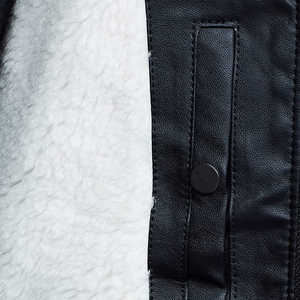 Vestes en cuir véritable tendance pour hommes, prix de gros, haute qualité, confortables, streetwear décontracté, veste de mode masculine - Product Image 5