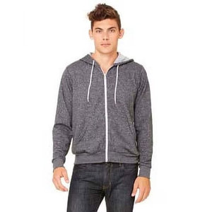 Sweat-shirts de qualité supérieure BELLA+CANVAS en molleton ultra-doux pour hommes, sweat-shirt à fermeture éclair intégrale, best-seller, sweat-shirts à fermeture éclair intégrale en tricot pour hommes - Product Image 4