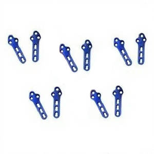 Veterinary Orthopedic TPLO Locking Plates Titanium 2.7mm 2 Sets Java Surgical - Product Image 2