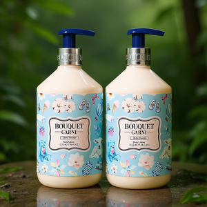 Gel de Ducha Buke 520ml - Líquido Nutritivo con Nicotinamida, Vitamina E y Aroma a Cúrcuma y Coco para una Piel Suave e Iluminada - Product Image 3