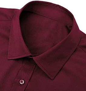 Chemises pour hommes respirantes 100% usine printemps été rue personnalisée hommes décontracté rue imprimé broderie chemise à la mode - Product Image 5