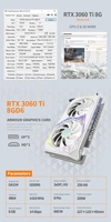 Power Supply 8Pin Baru 192Bit 8GB GDDR6 Memory Fan Desktop PC Builder Esports Gaming untuk Kartu Grafis Radeon RX 6600 XT
