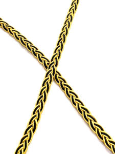 DIY Clothes Sewing Zig Zag <b>Trimming</b> 5mm Curtain Ribbon Costume Textile Embellishment Metallic <b>Ric</b> <b>Rac</b> Gold Lace Sequins Shoes - Product Image 5