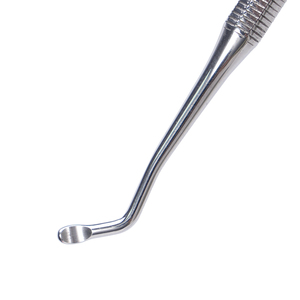 Cureta Quirúrgica Dental de Acero Inoxidable para Periodoncia, Uso Manual Universal, Mango Ergonómico para Mano Derecha/Izquierda - Product Image 2
