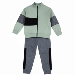 Survêtement personnalisé imprimé argenté, léger, en coton, à capuche, avec cordon de serrage, poches latérales, antibactérien, pour l'hiver - Product Image 2