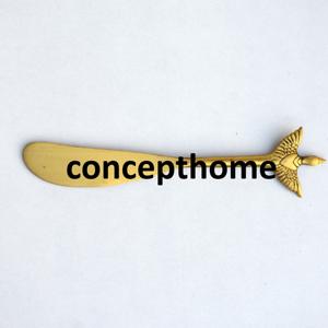 มีดเนย ไม้พายแยม ด้ามจับลายตาและลายสับปะรด ดีไซน์เนอร์ งานฝีมือยอดนิยม มีดสั่งทำพิเศษ - Product Image 1