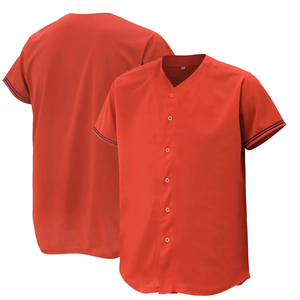 Camiseta de Béisbol Juvenil al por Mayor de Alta Calidad, Diseño OEM Óptimo para Softbol, Ropa Deportiva de Poliéster con Rayas, Tallas Grandes para Adultos - Product Image 5