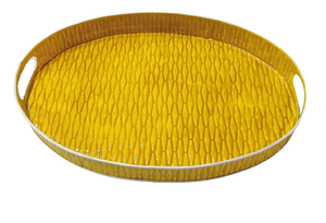 Plateau de service en métal haut de gamme pour fruits secs, artisanal, rustique et moderne, pour la maison, les mariages, les restaurants, durable et luxueux - Product Image 3