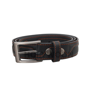 Cinturón de Cuero Genuino en Stock para Hombre, Estilo Clásico, Casual y Formal, Cinturón Resistente - Product Image 5