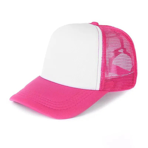 Adjustable 5-Panel Cotton Mesh Trucker Baseball Cap Lightweight Vintage Waterproof Sports Cap with Strap - Product Image 2