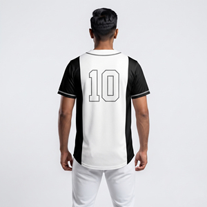 Men's Baseball Sportswear Jersey Sublimation Printed Baseball Jersey for Men Button <b>Down</b> Men's Baseball Short Sleeve Jerseys - Product Image 2