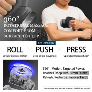 Masseur électrique complet du corps pour un soulagement quotidien - Product Image 4