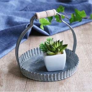 Juego de bandejas de servir modernas con degradado ombre, plato ovalado de metal decorativo para comida, para restaurante, hotel, bandejas de esmalte coloridas de lujo - Product Image 2